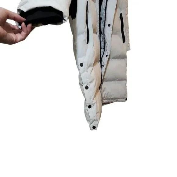 DKNY Ladies Size Small Off White Ultra Loft Insulated Ladies Puffer Coat Puffers